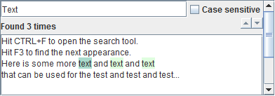 SearchableTextComponent